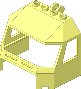 Windscreen  4 x  6 x  4 Cab with Hinge