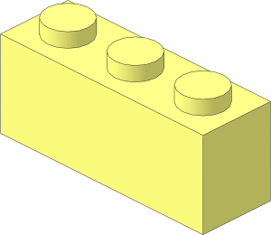 =Brick  1 x  3