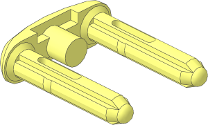 Technic Double Flexible Fixing Pin