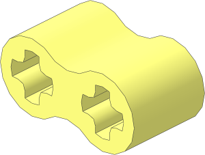 Technic Axle Joiner Double Flexible