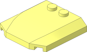Wedge  4 x  4 x  0.667 Curved