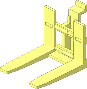 Forklift Forks  4 x  7