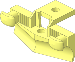 Train Buffer Beam with Plough