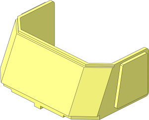 Glass for Windscreen  4 x  6 x  4 Cab with Hinge