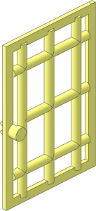 Door  6 x  7 Barred