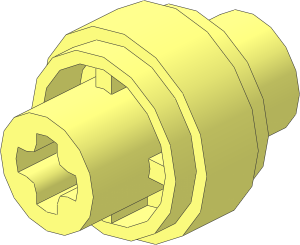 ~Technic Gearbox  2 x  4 x  4 (Axle 1)
