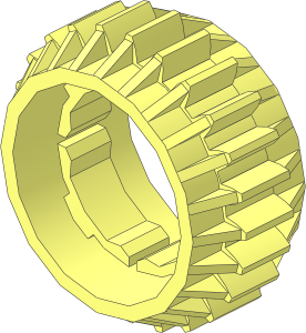 ~Technic Gear 24 Tooth Double Bevel