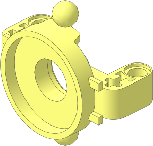 ~Technic Steering Wheel Bearing with Planetary Gear Reduction Body Back