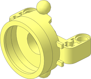 Technic Steering Wheel Bearing with Planetary Gear Reduction Body