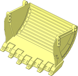 Technic Excavator Bucket 19 x 12