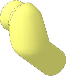 ~Minifig Arm Right Dual Mould