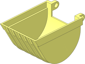 Technic Excavator Bucket  6 x  9