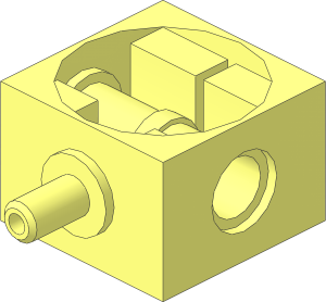 ~Technic Pneumatic Cylinder 2 x 2 Base Type 1