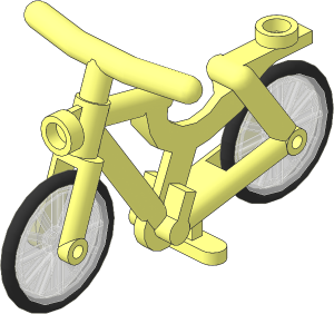 Minifig Bicycle (Complete)