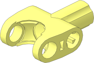 ~Technic Connector  2 x  3 with Ball/Axle Socket with Rubber Insert