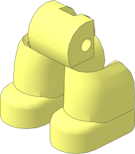 Figure Duplo Adult Legs