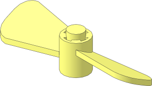 Propeller  2 Blade  5.5 Diameter