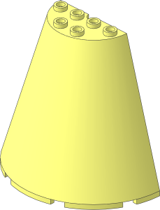=Cone  8 x  4 x  6 Half