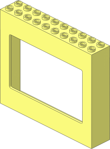 ~Panel  2 x 10 x  7 with Window Aperture