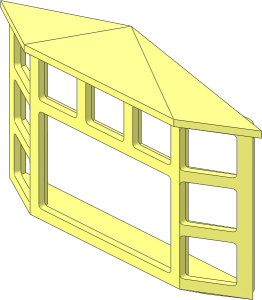 ~Window Bay for Panel  2 x 10 x  7