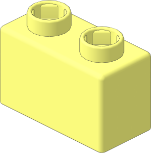 Quatro Brick  1 x  2