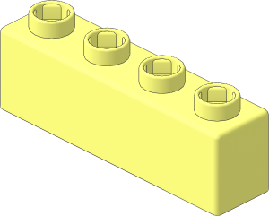 Quatro Brick  1 x  4