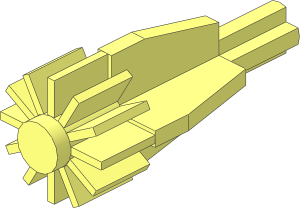 Plane Jet Engine Centre