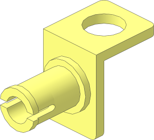 Bracket  1 x  1 -  1 x  1 with Pin