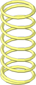 ~Spring for Technic Shock Absorber 11L/9L (Extended)