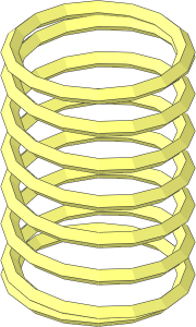 ~Spring for Technic Shock Absorber 11L/9L (2/3 Compressed)