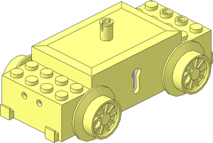 ~Electric Train Motor 12V with 2-Hole Plugs