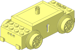 ~Electric Train Motor 12V Unslotted with 3-Hole Plugs