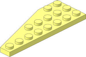 Wing  3 x  8 Pentagonal Right
