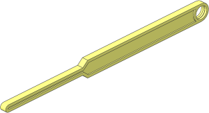 Train Steam Drive Rod