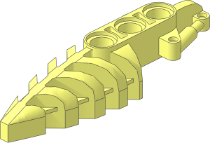 Constraction Foot  2 x  7 Pointed with 3 Pegholes