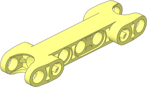 Constraction Connector  7 x  2 with Double Round Ball Sockets
