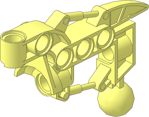 Constraction Limb  5 x  6 with Ball Joint and 7 Pinholes