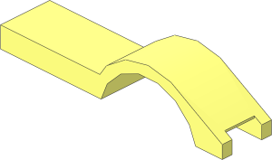 Car Mudguard  4.5 x  1 x  1