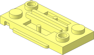 Electric Train 12V Track Contact Base