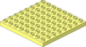 Duplo Plate  8 x  8