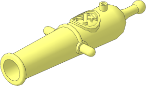 Minifig Cannon  2 x  8 Non-Shooting