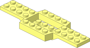 Car Base  4 x 12 x  0.667