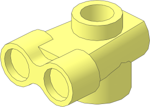 Plate  1 x  1 x  0.667 with Binoculars